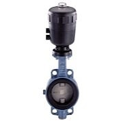 Поворотный дисковый затвор с пневмоприводом Burkert 2672