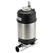 Регулирующий мембранный клапан Burkert 2103 с пневматическим приводом