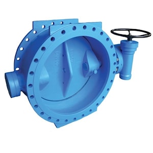 Затвор дисковый поворотный FAF 3800