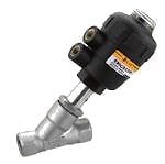 Клапан отсечной из нержавеющей стали с пневмоприводом серии EMCP