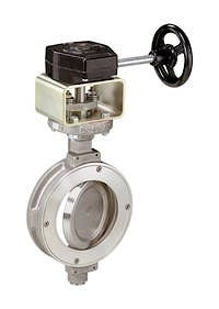 Дисковый поворотный затвор HP 111 для высоких температур до 500°C