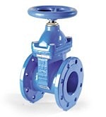 Задвижа с обрезиненным клином 6100