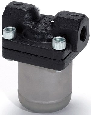 Конденсатоотводчик с опрокинутым стаканом IB 30S 1/2"-1" Ду 15-25 ADCA