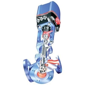 Регулирующий клапан с электрическим/пневматическим приводом ARI-STEVI BR450 / 423